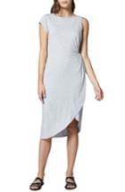 Women's Sanctuary Salma Asymmetrical Faux Wrap Dress, Size - Grey