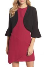 Women's Eliza J Bell Sleeve Bolero - Black
