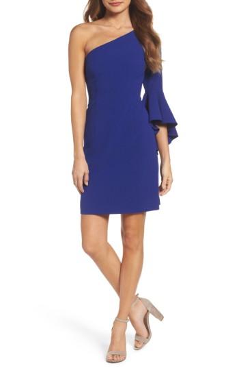 Women's Chelsea28 One-shoulder Crepe Sheath Dress
