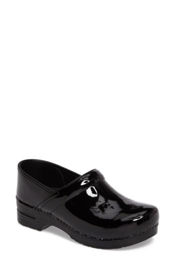 Women's Dansko 'professional' Clog .5-7us / 37eu W - Black