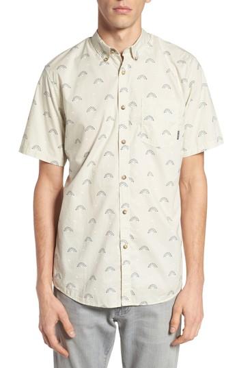 Men's Billabong Sundays Sport Shirt, Size - Beige