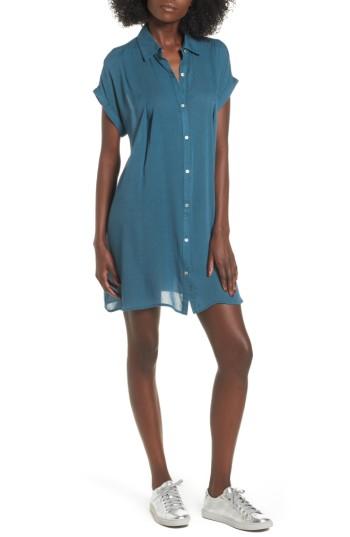Women's Dee Elly Gauze Shirtdress - Blue
