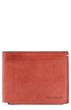 Men's Jack Mason Pebbled Leather Wallet -