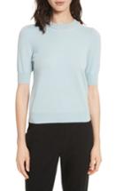 Women's Kate Spade New York Pearly Embellished Sweater, Size - Blue