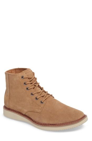 Men's Toms Porter Plain Toe Boot M - Brown