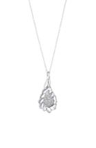Women's Alexis Bittar Crystal Encrusted Paisley Pendant Necklace