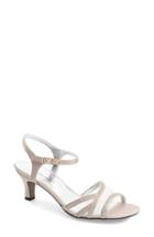 Women's David Tate 'violet - Night Out' Sandal M - Metallic