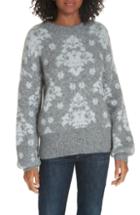 Women's Lewit Feather Trim Wool & Cashmere Cardigan - Black