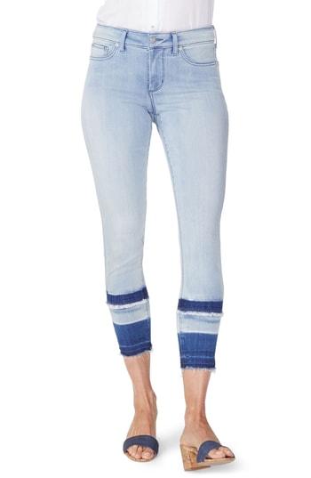 Women's Nydj Ami Double Release Hem Skinny Ankle Jeans - Blue