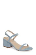 Women's Matisse Stella Block Heel Sandal .5 M - Blue