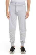 Men's Versus Versace Side Zip Sweatpants - Grey