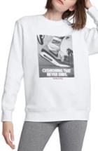 Women's Nike Sportswear Air Max 1 Women's Graphic Crewneck Sweatshirt - White