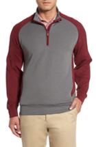 Men's Bobby Jones R18 Chapman Tech Quarter Zip Pullover, Size - Red