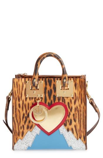 Sophie Hulme Albion Leather Box Tote - Brown