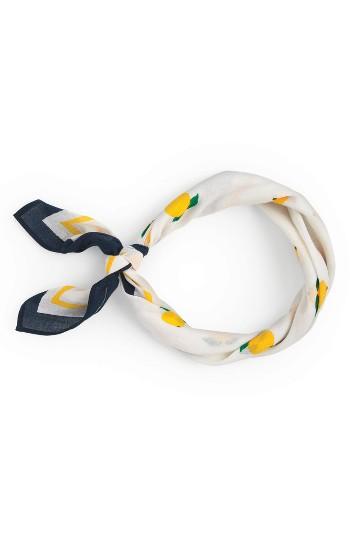 Women's J.crew Cotton Bandana, Size - White