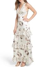 Women's Afrm Lanna Tiered Maxi Dress - White