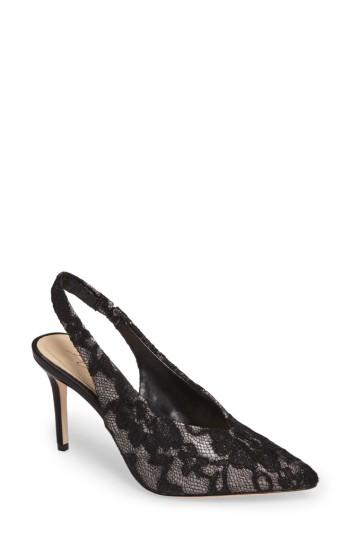 Women's Imagine By Vince Camuto Melea Slingback Pump .5 M - Black