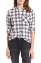 Women's Current/elliott The Slim Boy Plaid Shirt