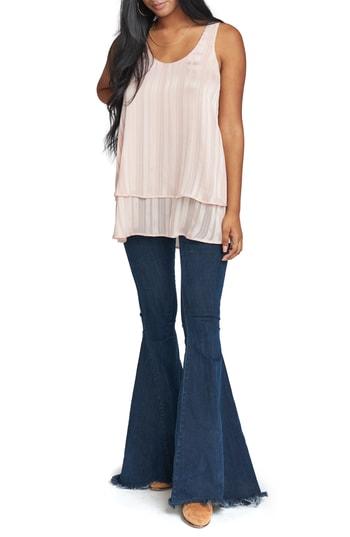 Women's Show Me Your Mumu Berkeley Flare Leg Jeans - Blue