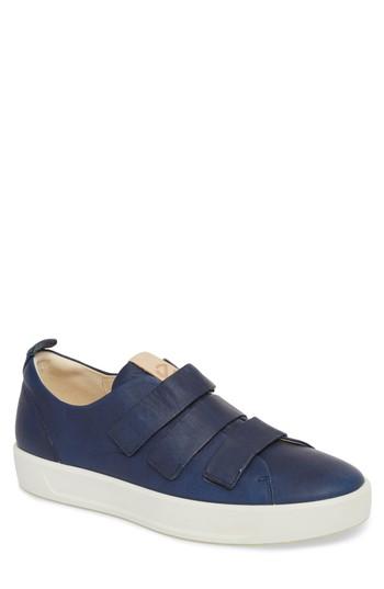 Men's Ecco Soft 8 Strap Sneaker -8.5us / 42eu - Blue