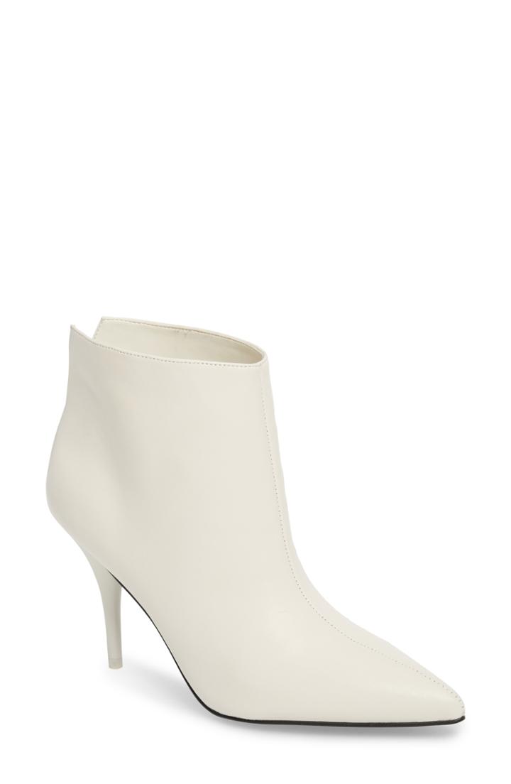 Women's Marc Fisher Ltd Fenet Pointy Toe Bootie .5 M - White