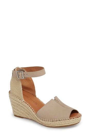 Women's Gentle Souls Charli Espadrille Wedge .5 M - Grey