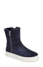 Women's Jslides Allie Faux Fur Lined Platform Boot M - Blue