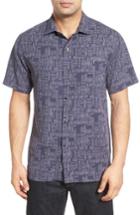 Men's Tommy Bahama Thatch Of The Day Silk Blend Camp Shirt