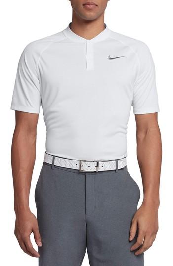Men's Nike Dry Momentum Golf Polo, Size - White