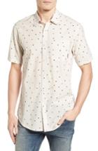 Men's Billabong Marker Print Woven Shirt - Ivory