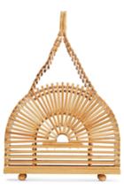 Cult Gaia Mini Dome Bamboo Handbag - Brown