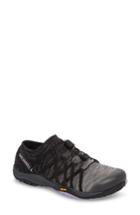 Women's Merrell Trail Glove 4 Knit Running Shoe .5 M - Black