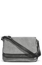 Shinola Leather Shoulder Bag - Grey