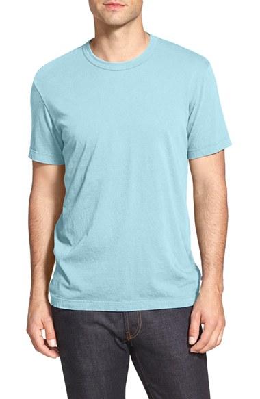 Men's James Perse Crewneck Jersey T-shirt (s) - Blue