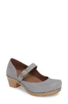 Women's Dansko Missy Mary Jane Pump .5-7us / 37eu M - Grey