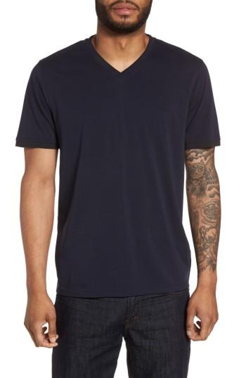 Men's Calibrate Trim Fit V-neck T-shirt - Blue