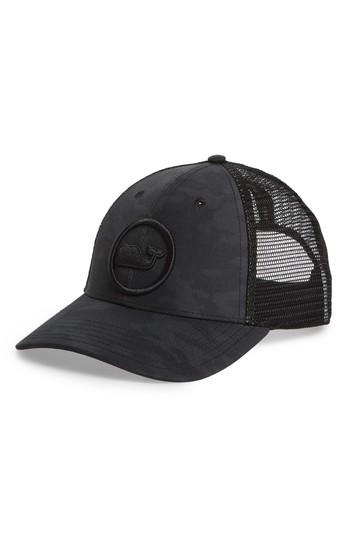 Men's Vineyard Vines Whale Dot Puff Trucker Cap -