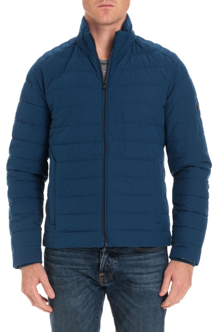 Men's Michael Kors Fulton Quilted Jacket - Blue