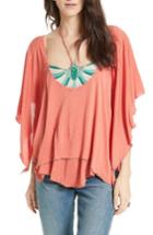 Women's Free People Mayfair Tee - Coral