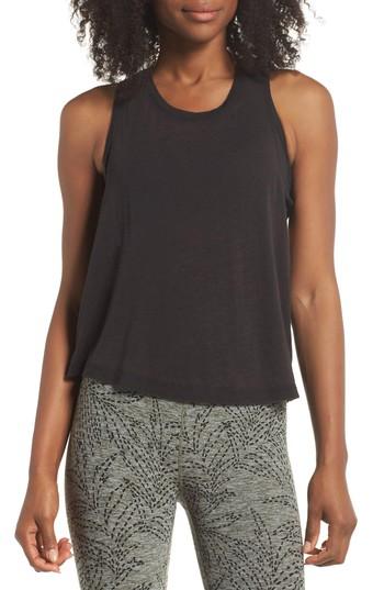 Women's Beyond Yoga Wrap Around Tank - Black