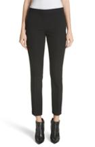 Women's Burberry Hanover Wool Ankle Pants Us / 36 It - Black
