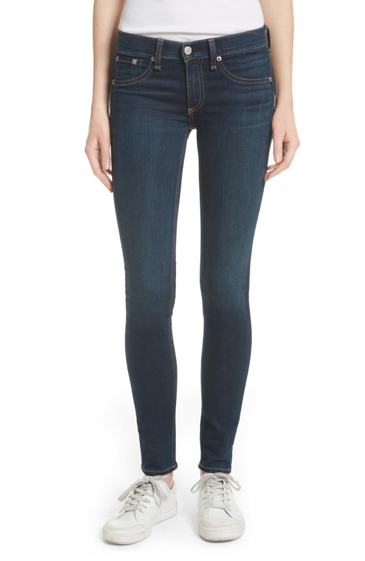 Women's Rag & Bone Skinny Stretch Jeans - Blue