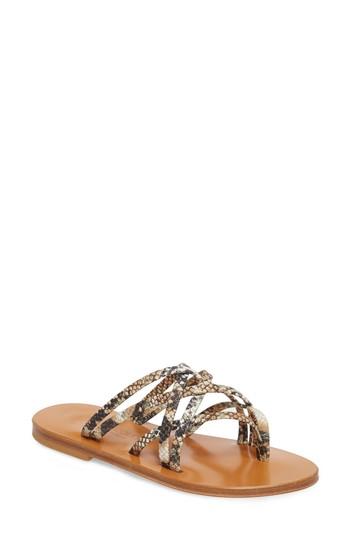 Women's K. Jacques St. Tropez Strappy Thong Sandal Us / 35eu - Brown