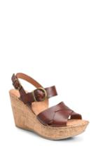 Women's B?rn Emmy Platform Wedge M - Brown