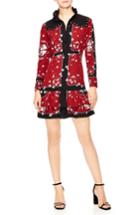 Women's Sandro Grommet Detail Mini Dress Us / 34 Fr - Red