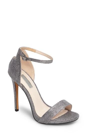 Women's Topshop Raphie Ankle Strap Sandal .5us / 37eu - Metallic