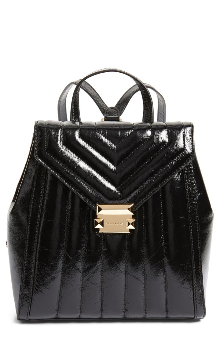Michael Michael Kors Whitney Quilted Leather Backpack -