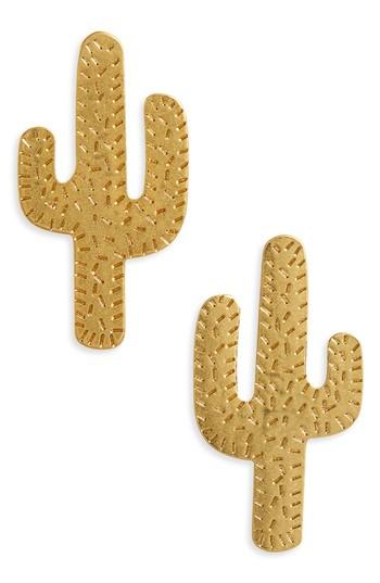 Women's Madewell Oversized Cactus Earrings