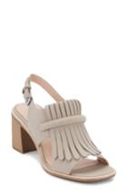 Women's G.h. Bass & Co. Reagan Kiltie Fringe Sandal .5 M - Grey