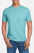 Men's Tommy Bahama 'new Bahama Reef' Island Modern Fit Pima Cotton Pocket T-shirt, Size - Blue